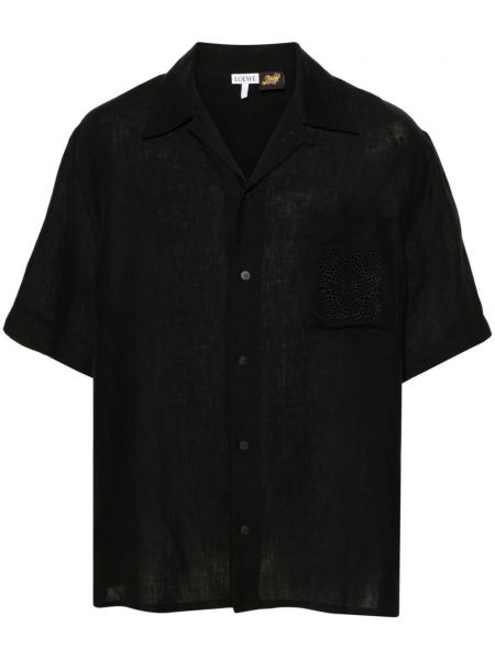 Camicia di lino Loewe Paula's Ibiza nero