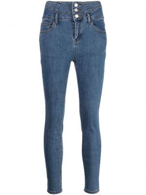 Jeans 7/8 B+ab blå