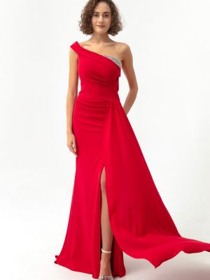 Czerwona sukienka wieczorowa Lafaba