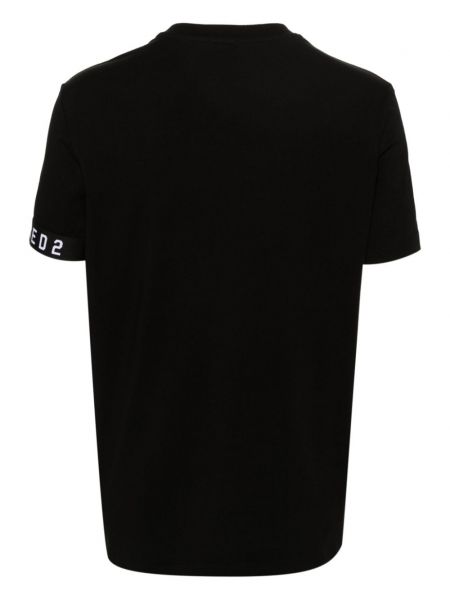 Marškinėliai Dsquared2 juoda