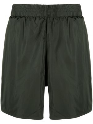 Kratke hlače s potiskom Jil Sander zelena