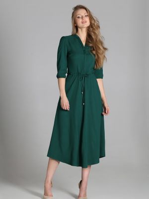 Макси рокля Lanti зелено