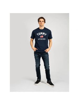 Koszulka Tommy Jeans niebieska