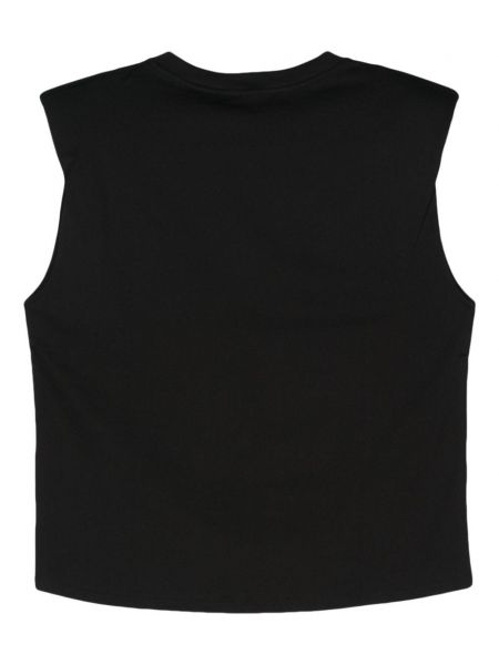 Bavlněné tričko Roberto Collina černé