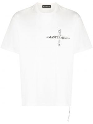 Памучна тениска с принт Mastermind World