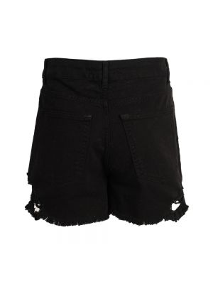 Pantalones cortos vaqueros Twinset negro