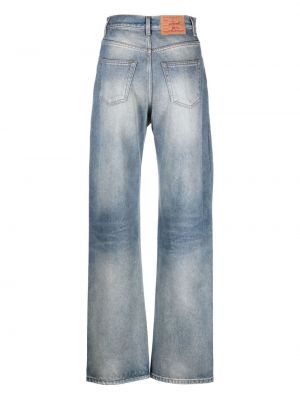 Zvonové džíny s vysokým pasem Y/project modré