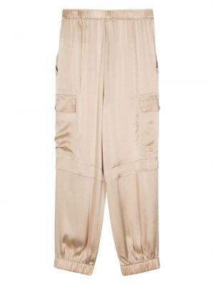 Pantalon cargo Semicouture beige
