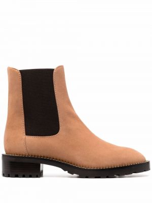 Chelsea boots Stuart Weitzman marron