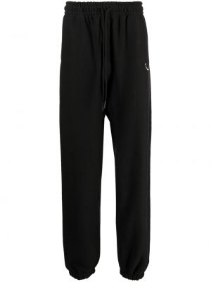 Bavlněné sportovní kalhoty s výšivkou Readymade černé