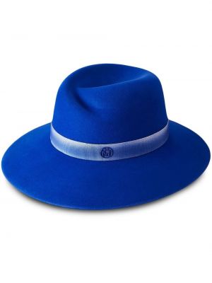 Relaxed шапка Maison Michel синьо