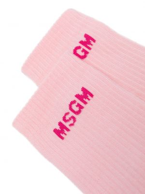 Ponožky Msgm růžové