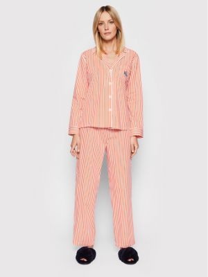 Пижама Lauren Ralph Lauren оранжево