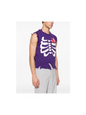 Camiseta desgastada Loverboy By Charles Jeffrey violeta