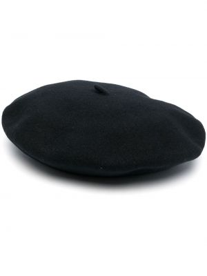 Czarny beret wełniany Borsalino