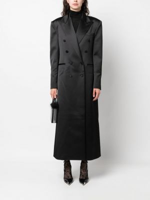 Saténový kabát Giuseppe Di Morabito černý