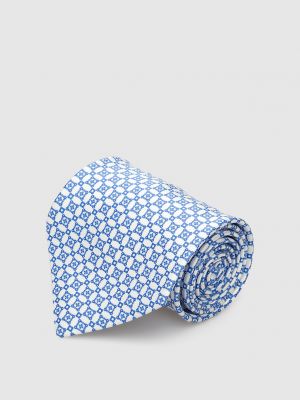Шовкова краватка Stefano Ricci біла