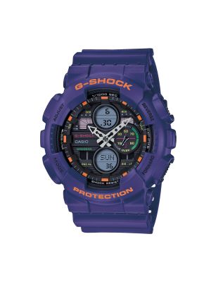 Fioletowy zegarek G Shock