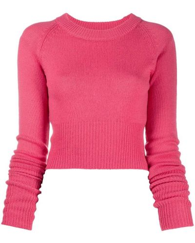 Jersey de punto de tela jersey Prada rosa