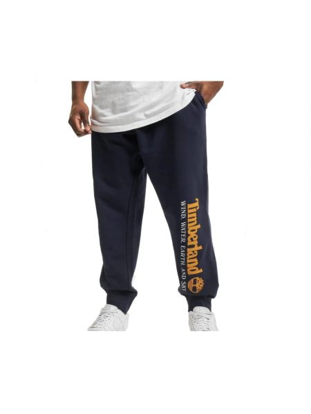 Spodnie sportowe Timberland niebieskie