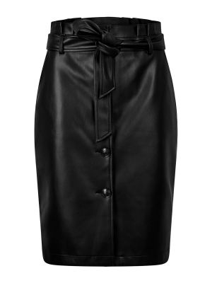 Kožená sukňa Morgan čierna