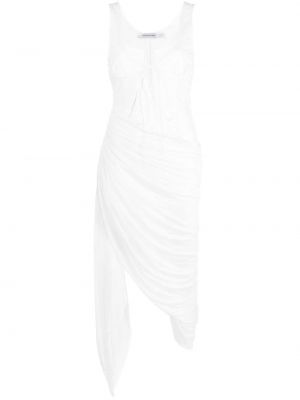 Κοκτέιλ φόρεμα Christopher Esber λευκό