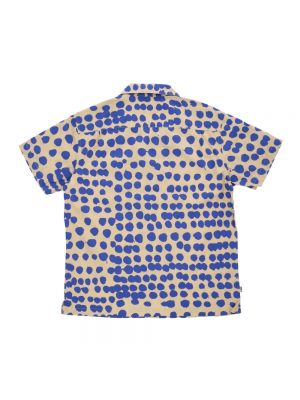 Koszula z krótkim rękawem Obey niebieska