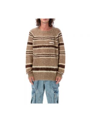Sweter z długim rękawem Nahmias brązowy