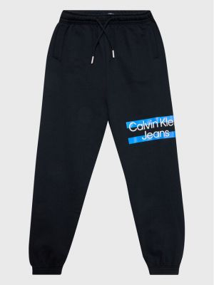 Pantalon de joggings Calvin Klein Jeans noir