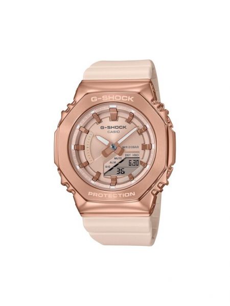 Rožinio aukso laikrodžiai G-shock