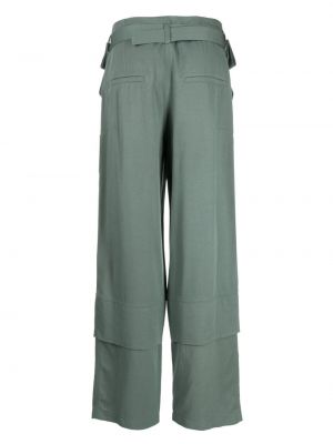 Spodnie cargo Low Classic zielone