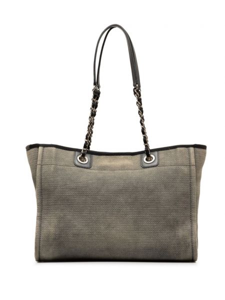 Shopper Chanel Pre-owned gris