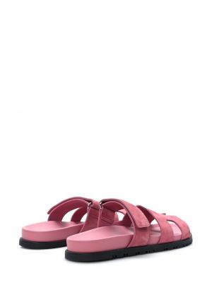 Semišové sandály Hermès Pre-owned růžové