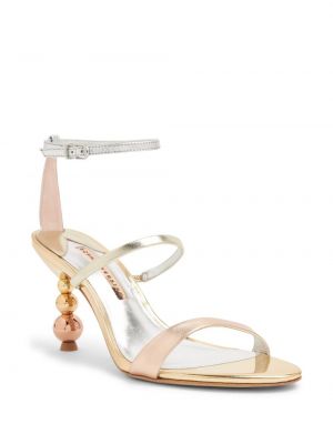 Pärlitega sandaalid Sophia Webster kuldne