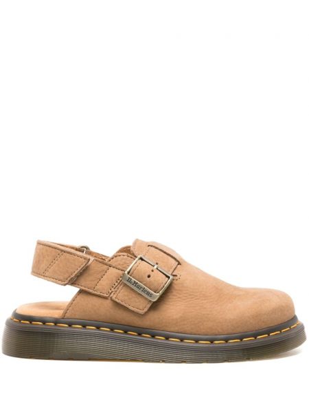 Papuci tip mules Dr. Martens maro