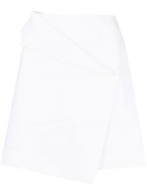 Mini suknja Alexander Mcqueen bijela