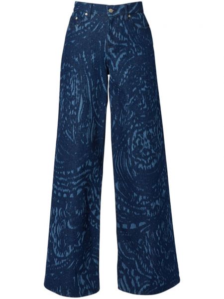 Flared jeans Erdem blå