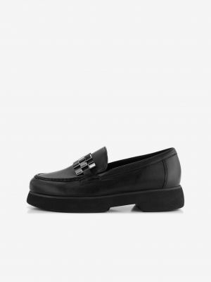 Pantofi loafer din piele Högl negru