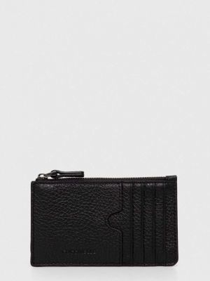 Kožená peněženka Coccinelle černá