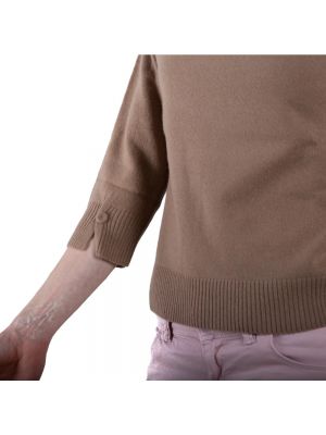 Jersey de tela jersey Marella marrón