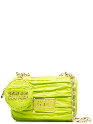 Джинсовая сумка Versace Jeans Couture, зеленая