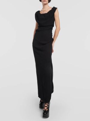 Dlouhé šaty Vivienne Westwood černé