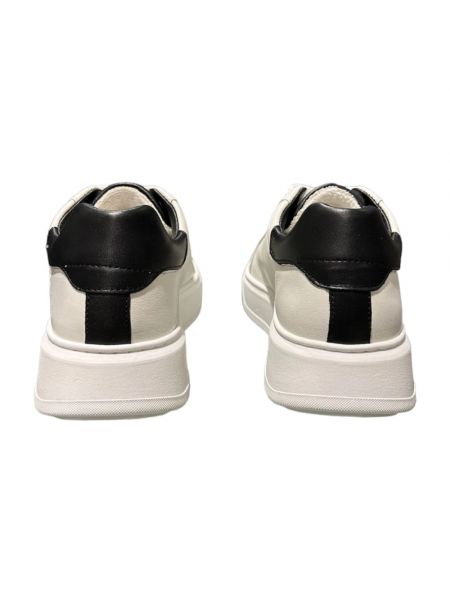 Sneakersy skórzane Paciotti białe