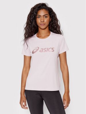 T-shirt Asics rose