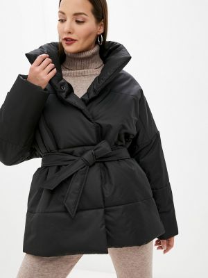 Утепленная демисезонная куртка Vera Nicco черная