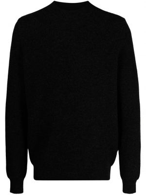Dzianinowy sweter Barbour czarny