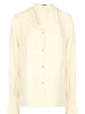 Белая блузка Jil Sander