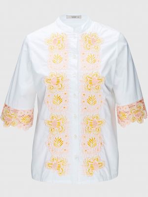 Блузка з вишивкою Etro, біла