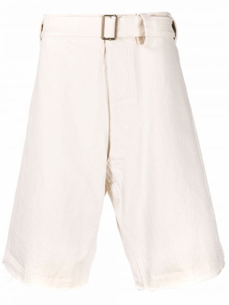 Παντελόνι chino σε φαρδιά γραμμή Maison Margiela λευκό