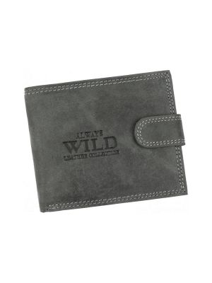 Kožená peněženka Wild černá